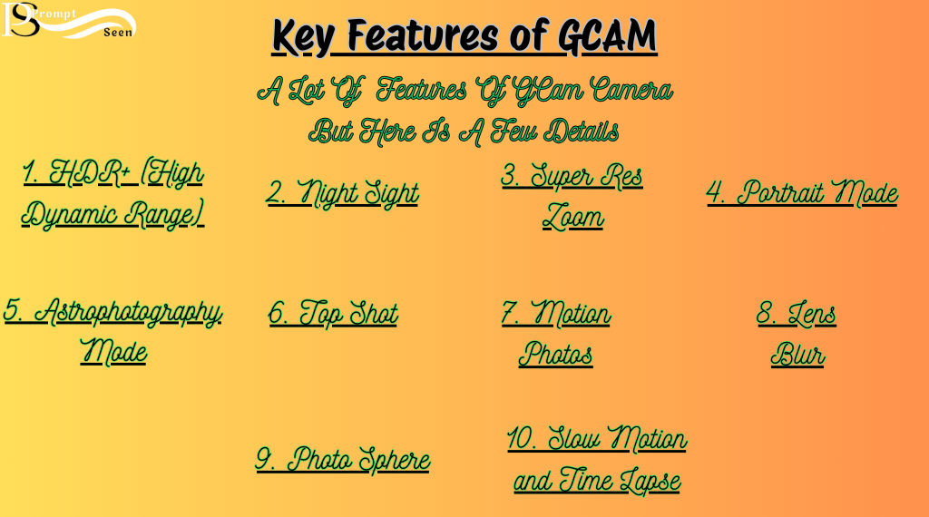 Key Features of GCAM
