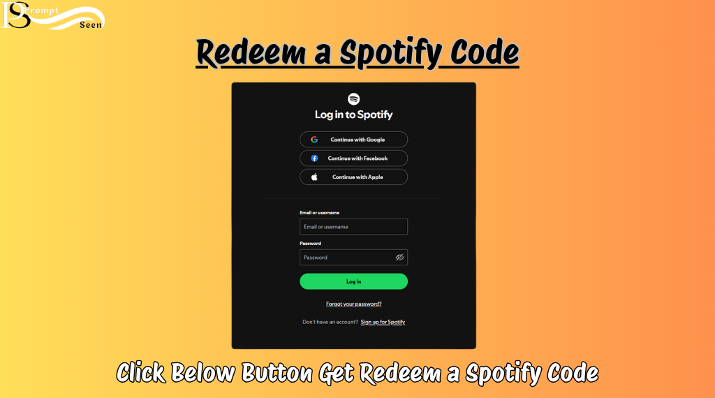 Redeem a Spotify Code