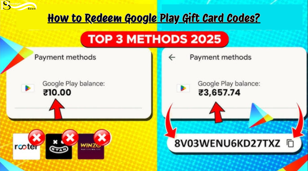 How to Redeem Google Play Gift Card Codes